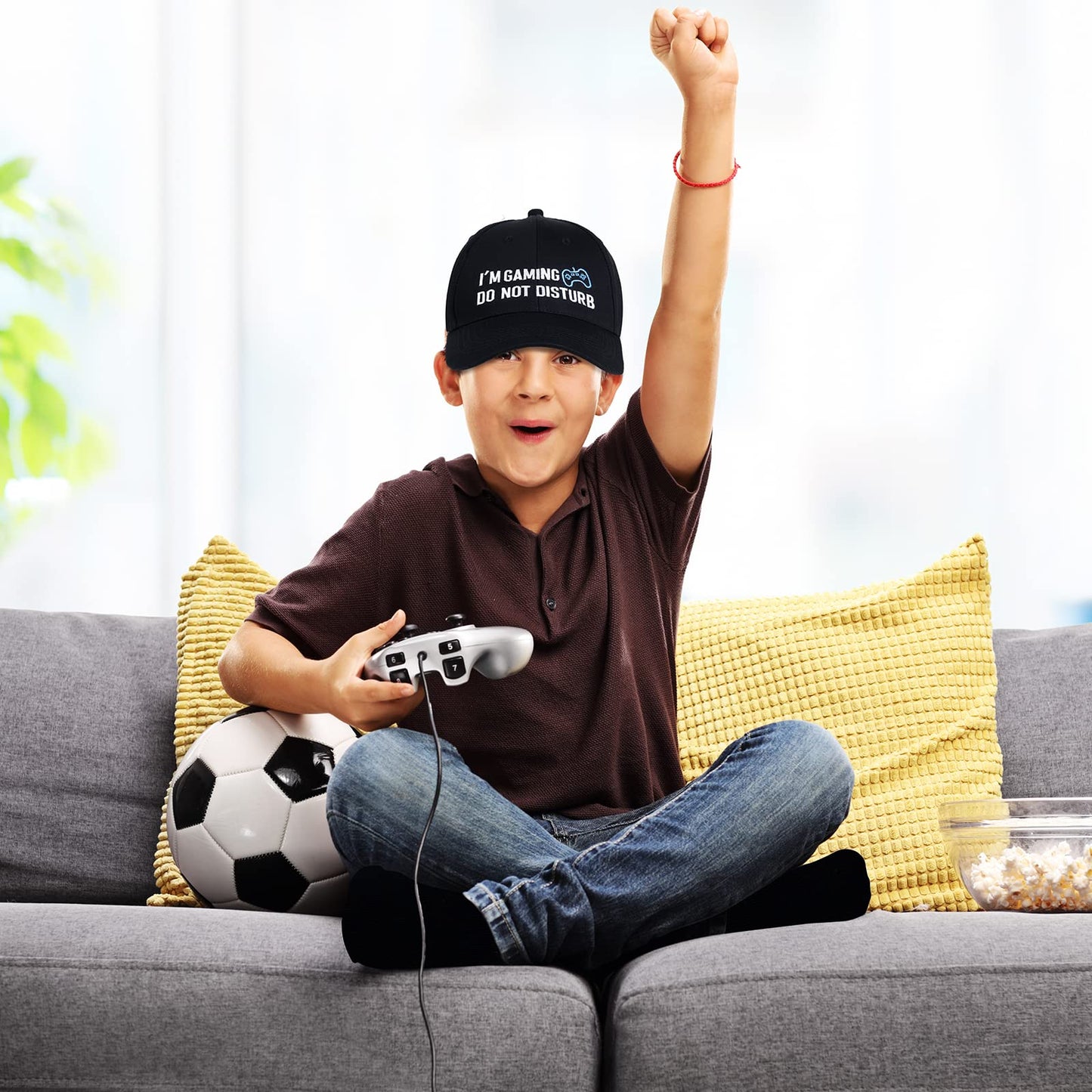 Funny Gamer Gifts,Socks Baseball Cap,Brithday Christmas Gifts Idea for Teens Boys Men Teenagers Kids Him